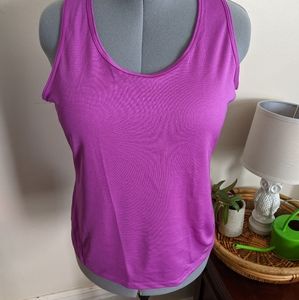 Asics purple workout tank